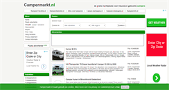 Desktop Screenshot of campermarkt.nl