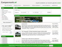Tablet Screenshot of campermarkt.nl
